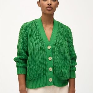 Babaa Cardigan no 18 wild fern